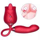 Rose Licker with Gspot Vibrator