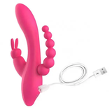 Rabbit Vibrator with Anal Beads
