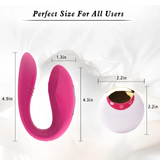 U-shape Gspot Vibrator with Suction