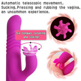 Mona Warming, Licking and Thrusting Rabbit Vibrator