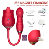 Rose Licker with Gspot Vibrator