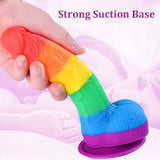 Pride Rainbow Dildo
