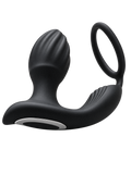 Rotating Butt Plug with Prostate Massager and penis ring