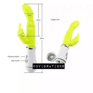 Abella Rabbit Vibrator - 69 Vibrations KenyaAbella Rabbit Vibrator