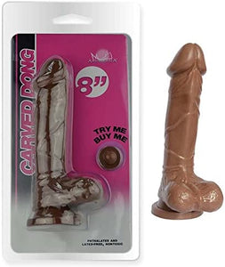 8" Dildo with suction cup