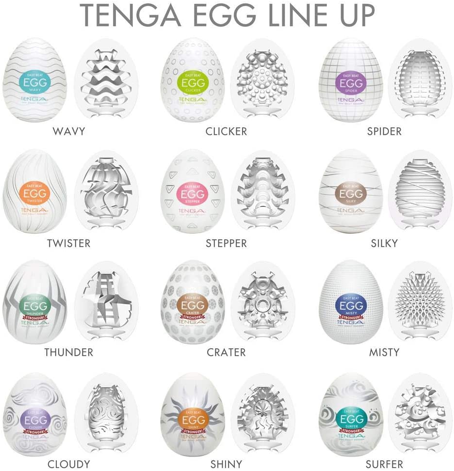 Tenga Egg Variety Pack – 69 Vibrations Kenya