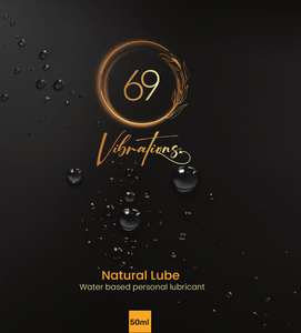 69 Vibrations Lube - Natural Water-based Lubricant 50ml