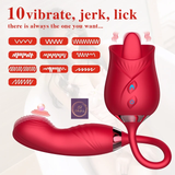 Rose Licker with Gspot Vibrator