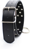Submissive Neck Collar with Chain Leash